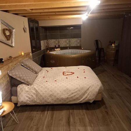 Villa COSY-LOFT Industriel , jacuzzi , WIFI , 6 personnes max à Aigues-Vives  Extérieur photo