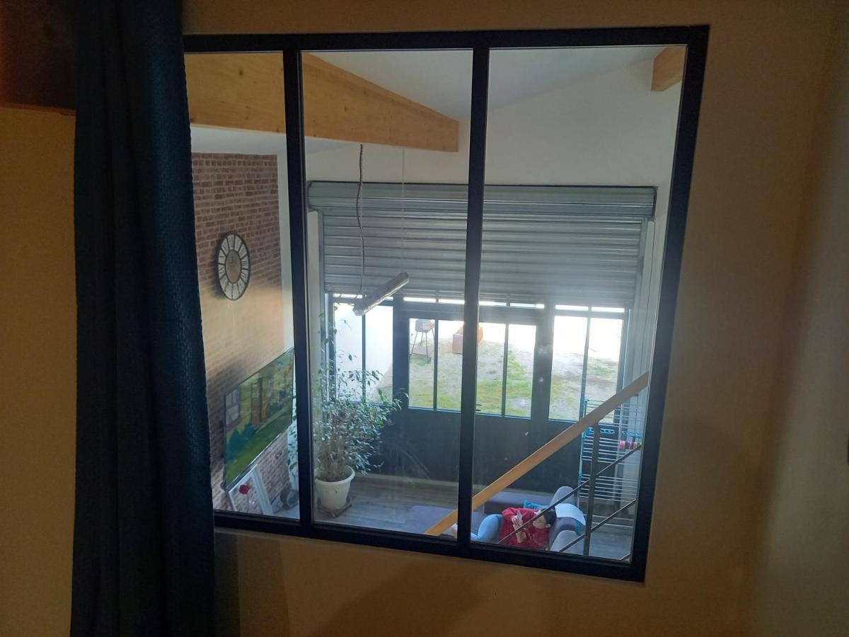Villa COSY-LOFT Industriel , jacuzzi , WIFI , 6 personnes max à Aigues-Vives  Extérieur photo