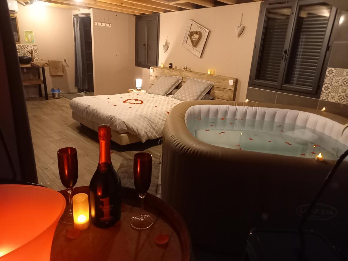 Villa COSY-LOFT Industriel , jacuzzi , WIFI , 6 personnes max à Aigues-Vives  Extérieur photo
